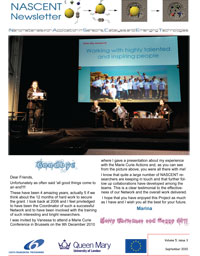 NASCENT September 2010 Newsletter